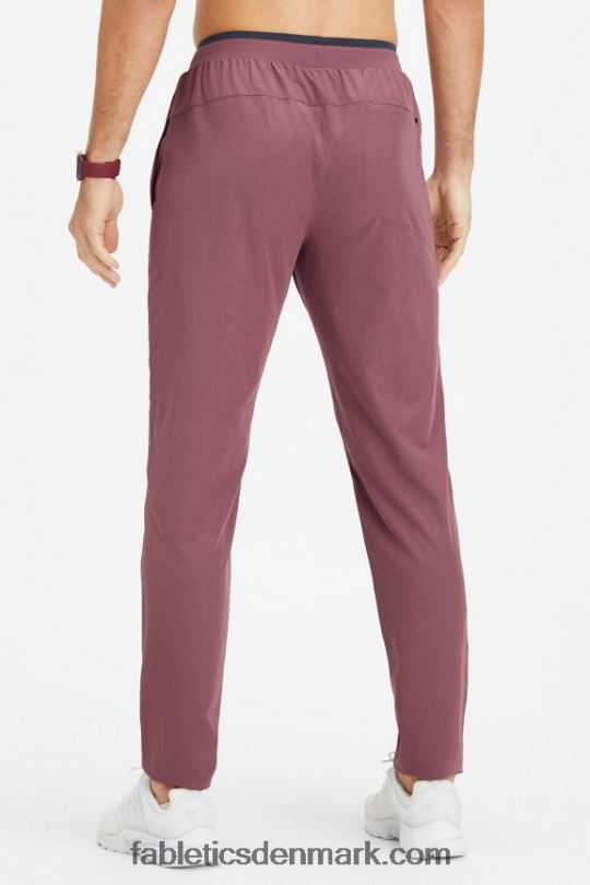 Fabletics Mænd den grundlæggende buks PNX2T3073 røg rød