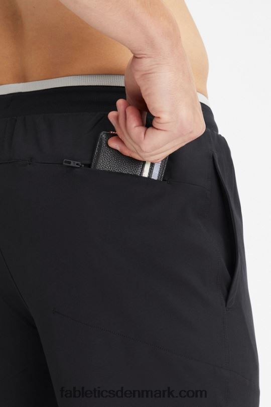 Fabletics Mænd den grundlæggende buks PNX2T3074 sort