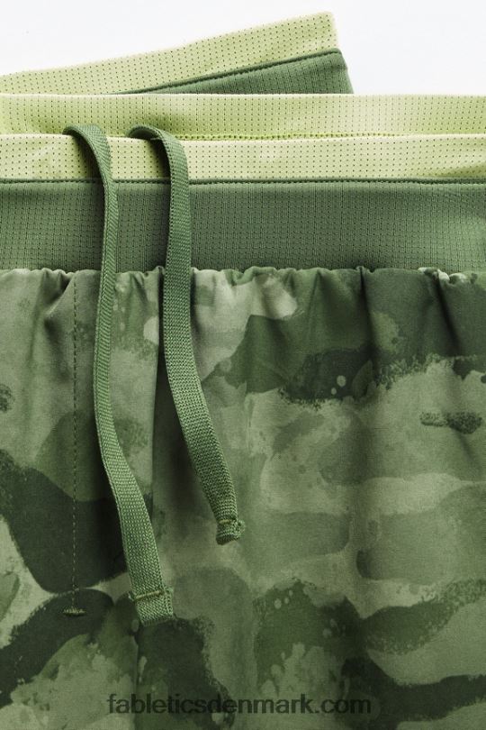 Fabletics Mænd den grundlæggende buks PNX2T3077 taktisk grøn camo