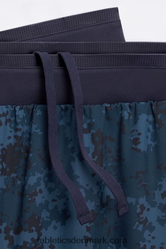 Fabletics Mænd den grundlæggende buks PNX2T3078 klassisk marineblå nueue camo