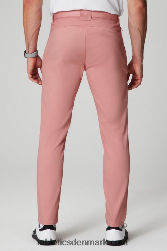 Fabletics Mænd den høje chinos (slim pasform) PNX2T3055 lyserød skifer