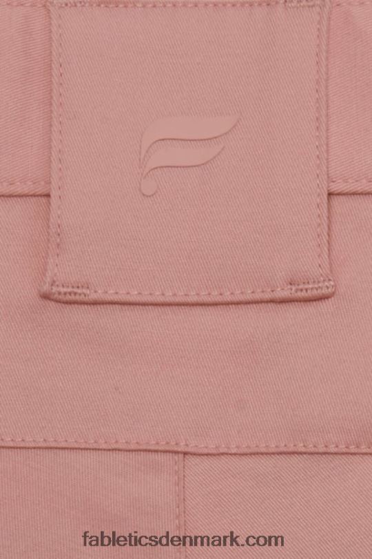 Fabletics Mænd den høje chinos (slim pasform) PNX2T3055 lyserød skifer