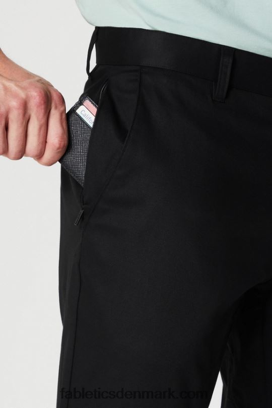 Fabletics Mænd den høje chinos (slim pasform) PNX2T3059 sort