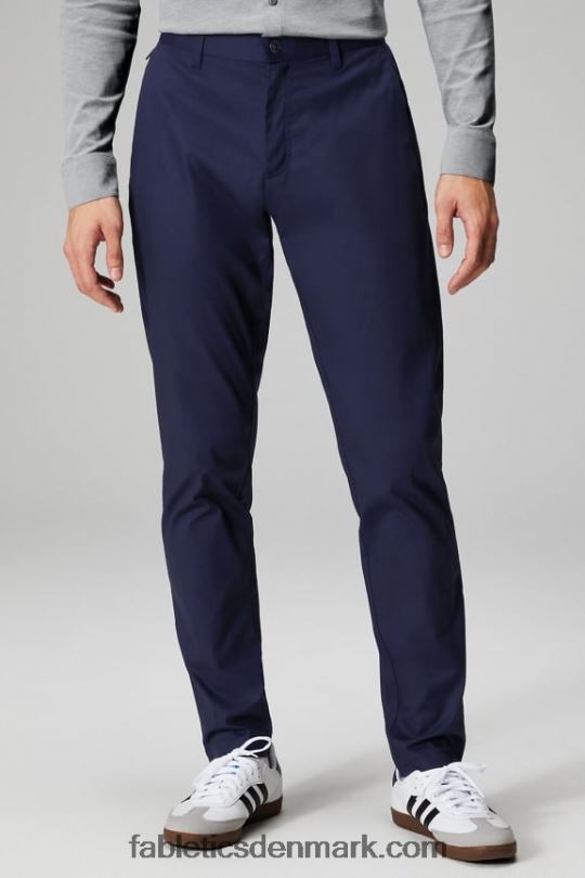 Fabletics Mænd den høje chinos (slim pasform) PNX2T3060 klassisk flåde