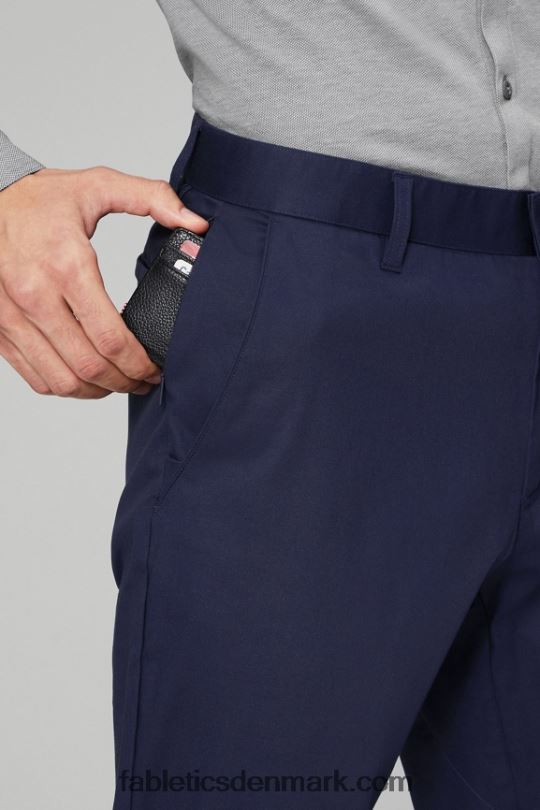Fabletics Mænd den høje chinos (slim pasform) PNX2T3060 klassisk flåde