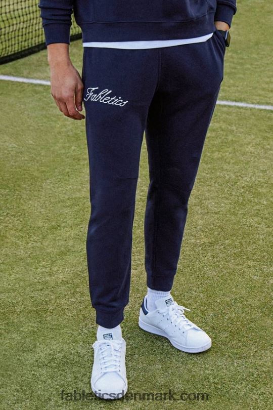Fabletics Mænd den lette go-to jogger PNX2T3083 dyb marineblå kæde