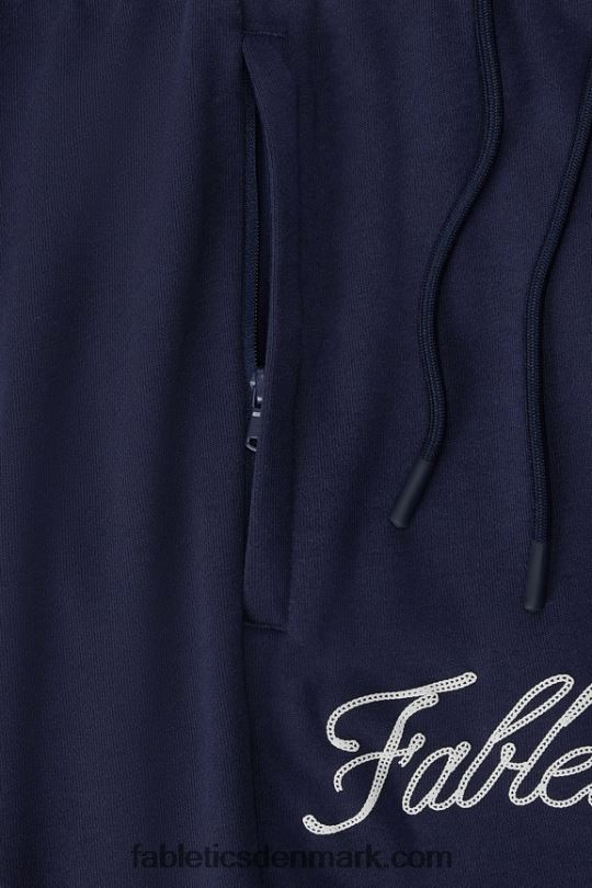 Fabletics Mænd den lette go-to jogger PNX2T3083 dyb marineblå kæde