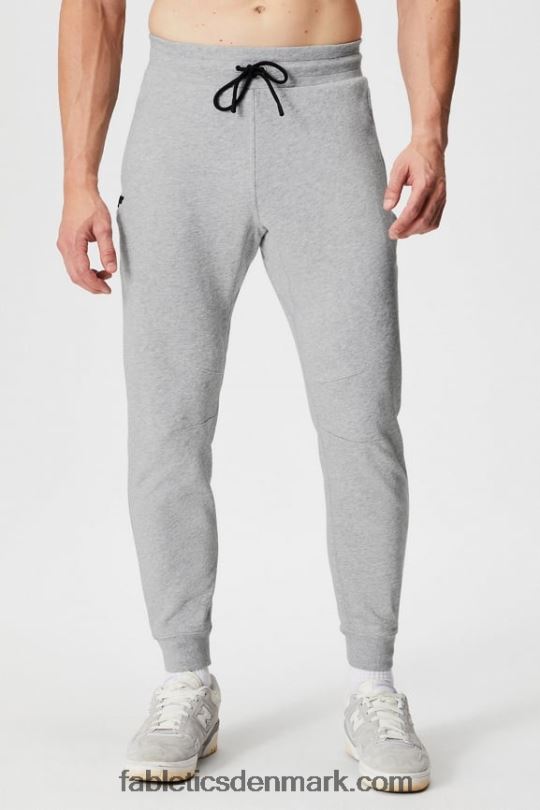 Fabletics Mænd den lette go-to jogger PNX2T3084 klassisk grå lyng