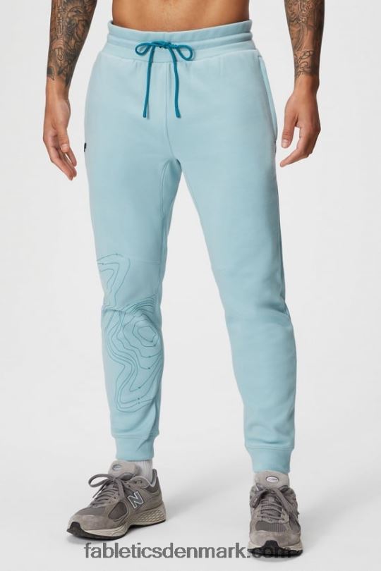 Fabletics Mænd gå-på-joggeren PNX2T3091 hydrow lyseblå