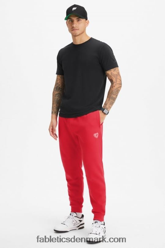 Fabletics Mænd gå-på-joggeren PNX2T3092 klassisk kirsebær slik hjerte
