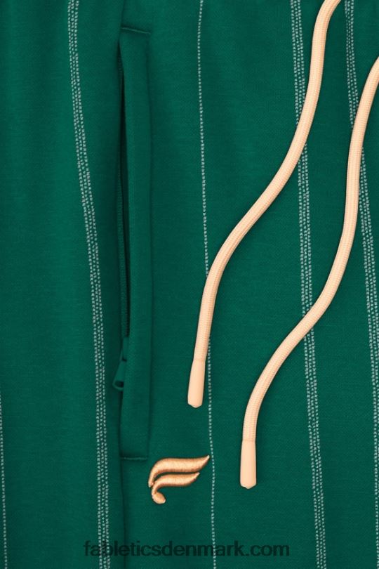 Fabletics Mænd gå-på-joggeren PNX2T3093 fairway grøn tekstur stribe
