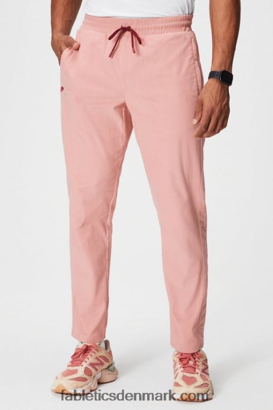 Fabletics Mænd klubsnorbuksen PNX2T3090 lyserød skifer