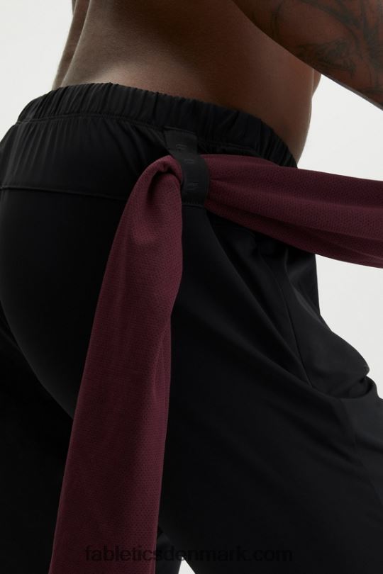 Fabletics Mænd overtagelsesbuksen PNX2T3107 sort