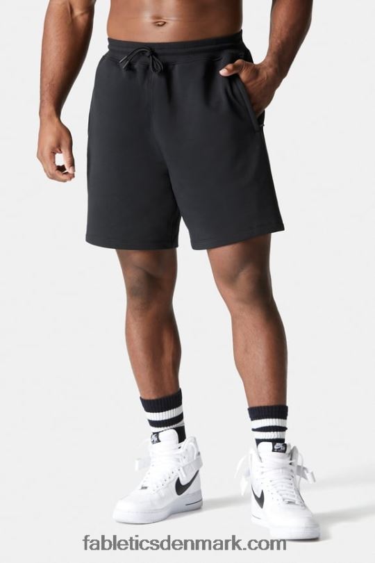 Fabletics Mænd banesiden kort PNX2T3369 sort