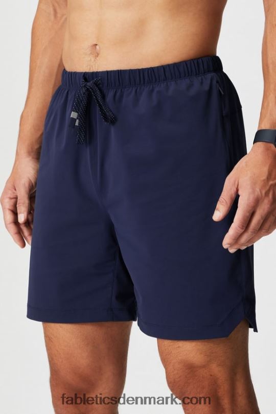 Fabletics Mænd den ene korte 152 PNX2T3232 dyb flåde