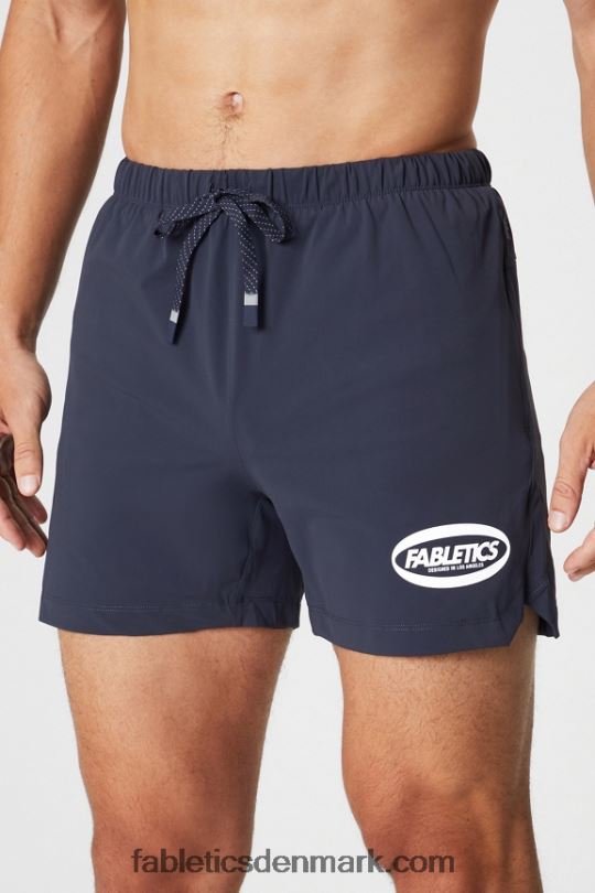 Fabletics Mænd den ene korte 160 PNX2T3273 klassisk marineblå oval