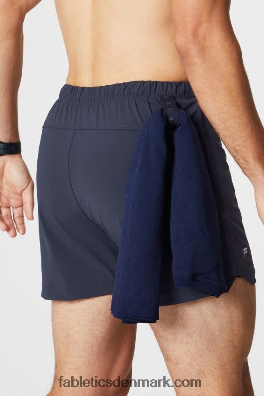 Fabletics Mænd den ene korte 160 PNX2T3273 klassisk marineblå oval