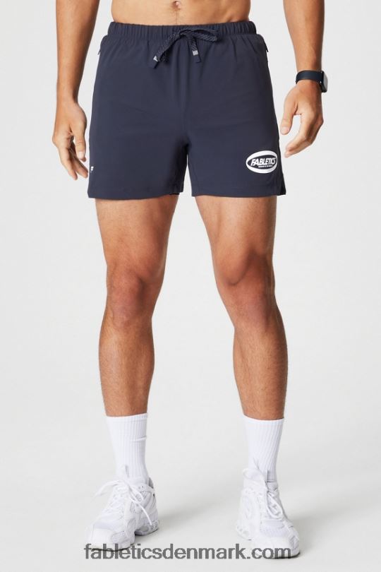 Fabletics Mænd den ene korte 160 PNX2T3273 klassisk marineblå oval