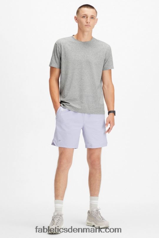Fabletics Mænd den ene korte 160 PNX2T3274 lilla tåge