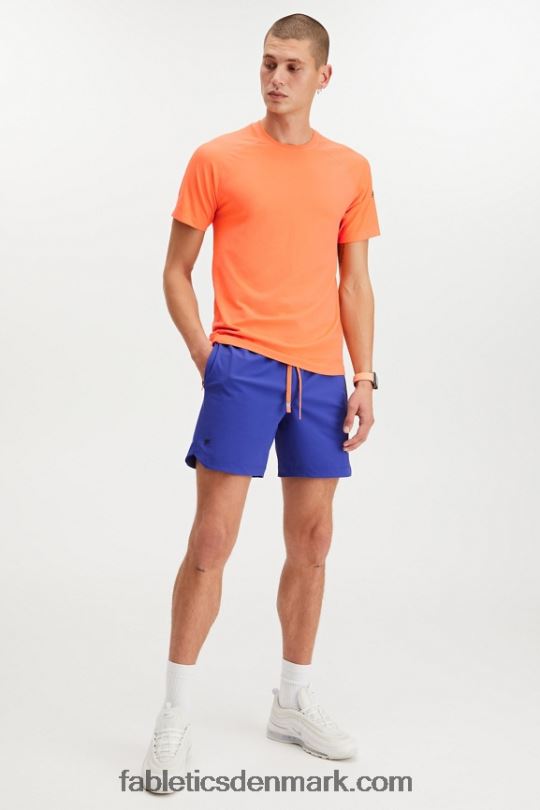 Fabletics Mænd den ene korte 160 PNX2T3275 kulblåt