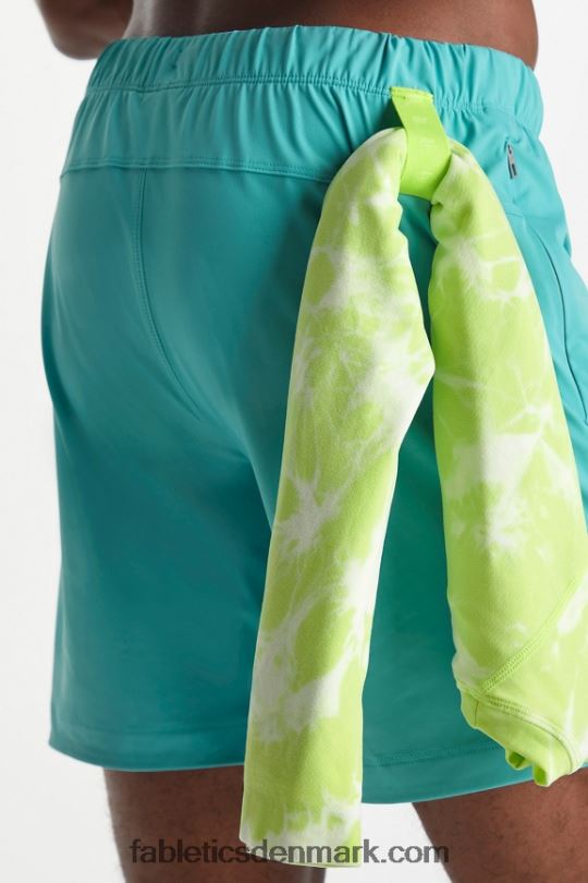 Fabletics Mænd den ene korte 160 PNX2T3276 aqua hav