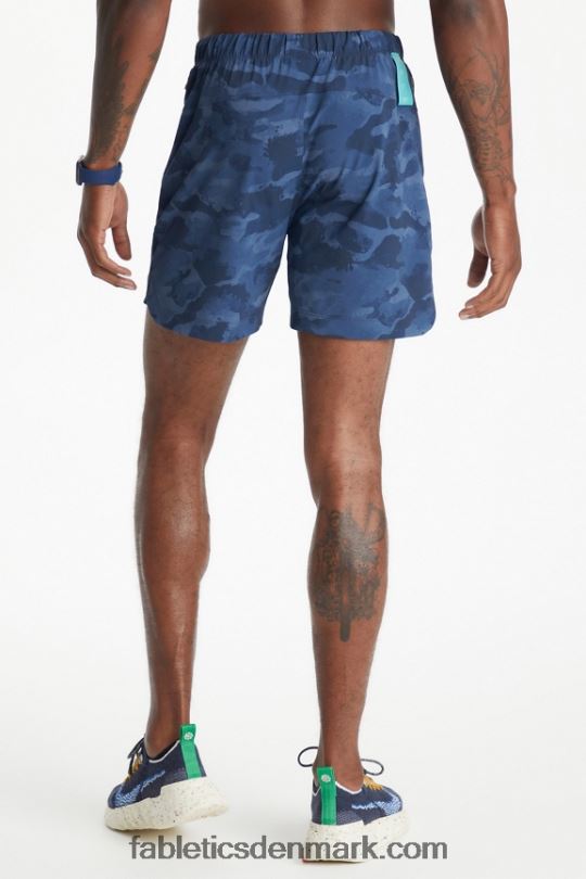 Fabletics Mænd den ene korte 161 PNX2T3277 klassisk marineblå camo