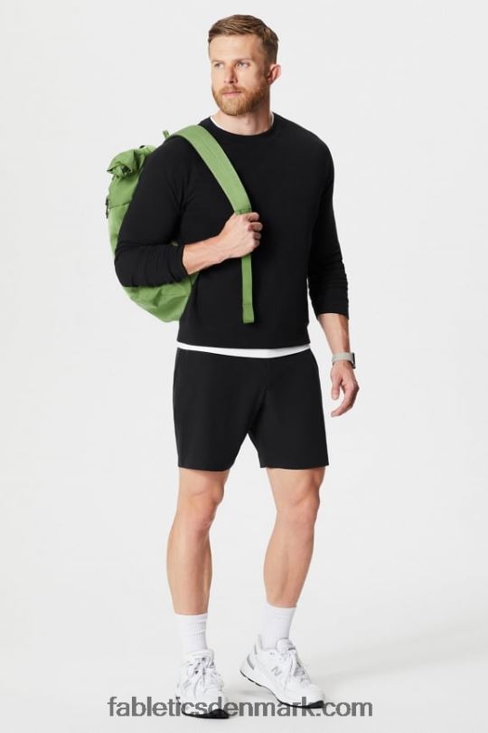 Fabletics Mænd den eneste korte PNX2T3160 sort