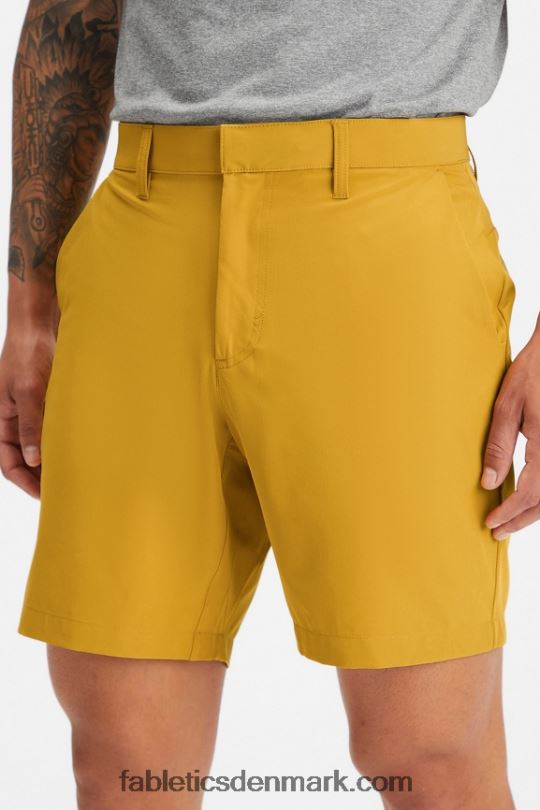 Fabletics Mænd den eneste korte PNX2T3358 bekæmpe guld