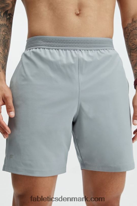 Fabletics Mænd den grundlæggende korte 164 PNX2T3338 skygge grå