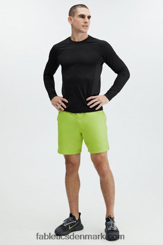 Fabletics Mænd den grundlæggende korte 166 PNX2T3345 livlig lime