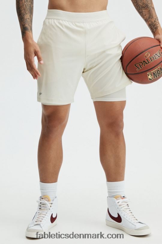 Fabletics Mænd den grundlæggende korte (foret) PNX2T3320 knogle