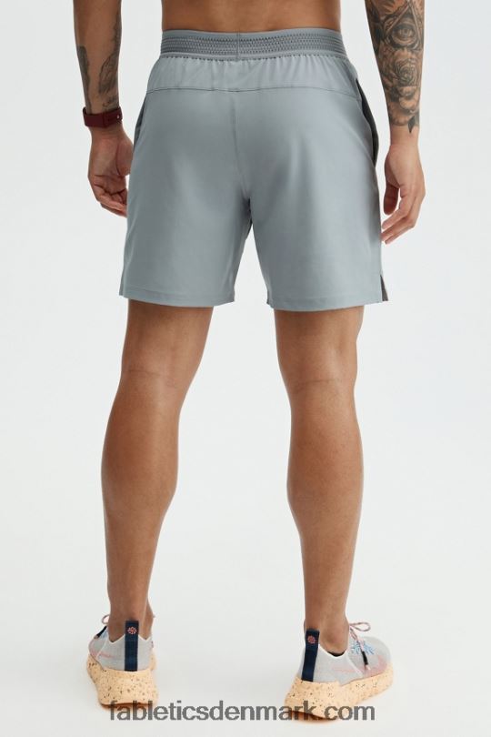 Fabletics Mænd den grundlæggende korte (foret) PNX2T3327 skygge grå