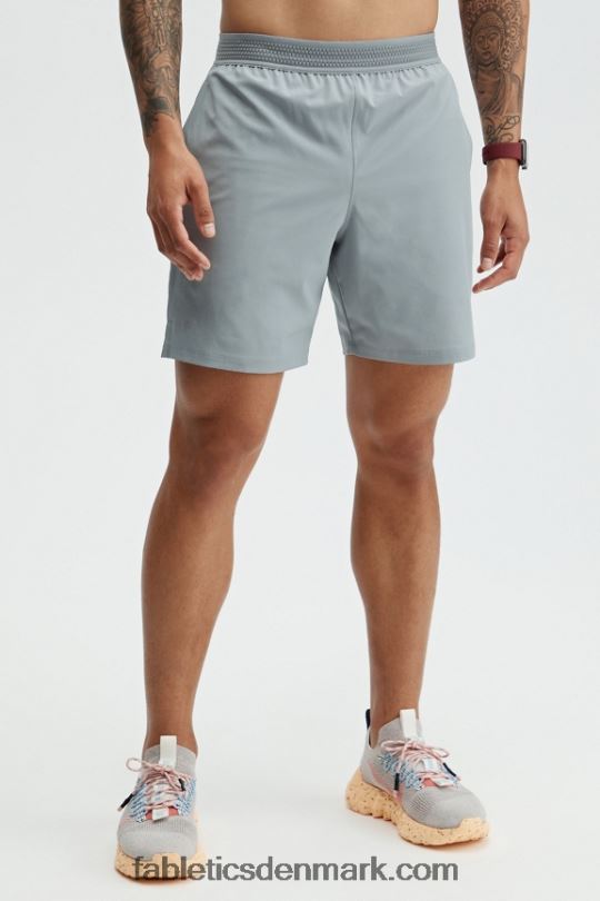 Fabletics Mænd den grundlæggende korte (foret) PNX2T3327 skygge grå