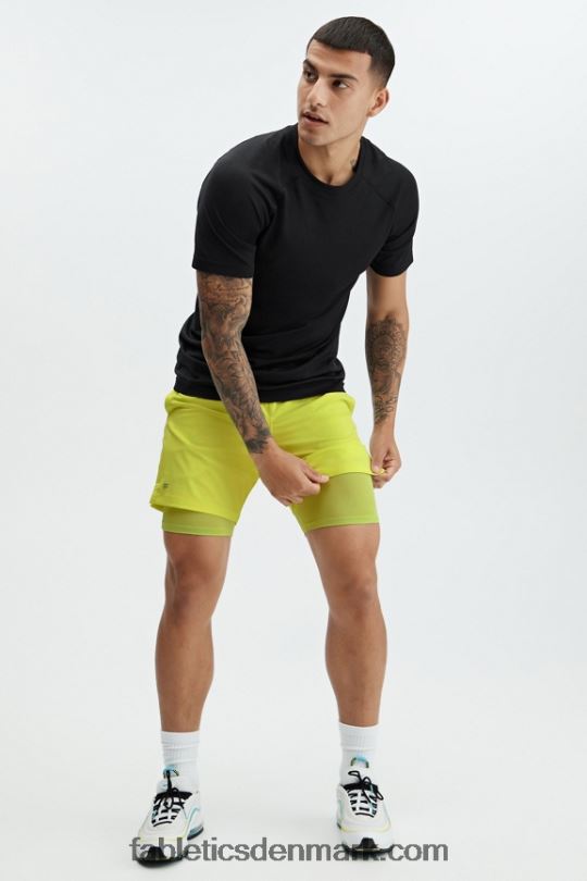 Fabletics Mænd den grundlæggende korte (foret) PNX2T3328 gejst