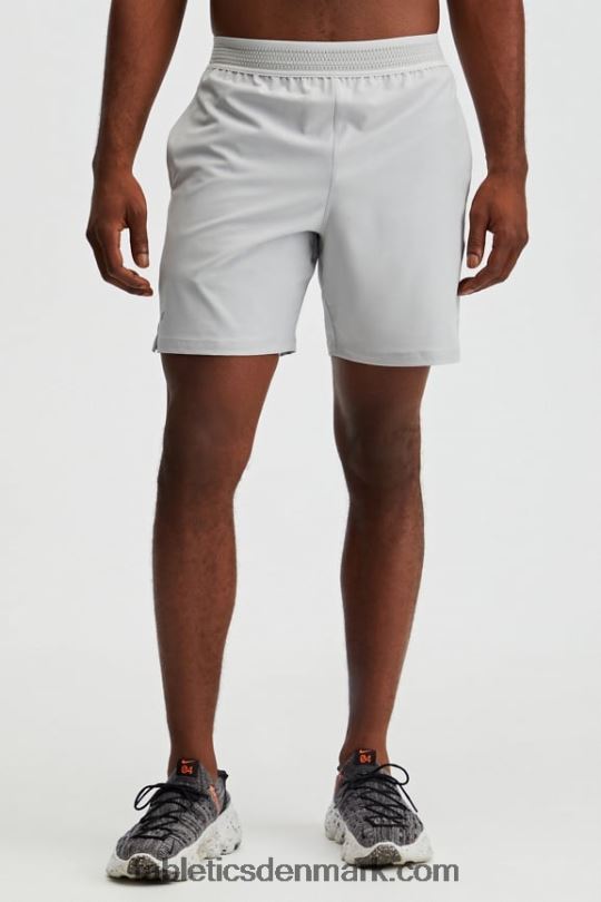 Fabletics Mænd den grundlæggende korte (foret) PNX2T3330 mineralgrå