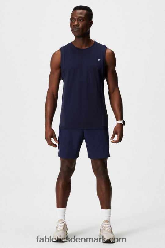 Fabletics Mænd den grundlæggende korte ii 144 PNX2T3192 dyb flåde