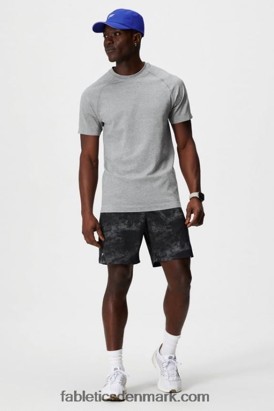Fabletics Mænd den grundlæggende korte ii 144 PNX2T3193 sort omgivende støj