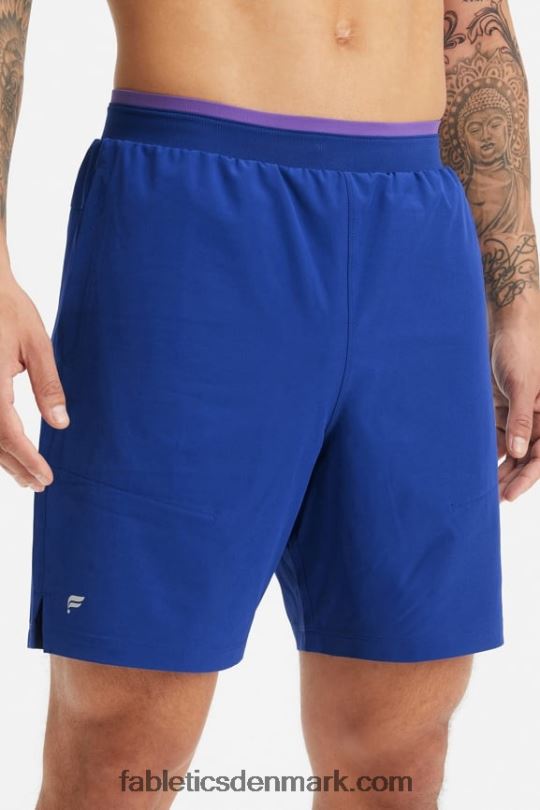 Fabletics Mænd den grundlæggende korte ii 144 PNX2T3196 fransk blå