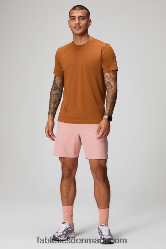 Fabletics Mænd den grundlæggende korte ii 145 PNX2T3201 lyserød skifer