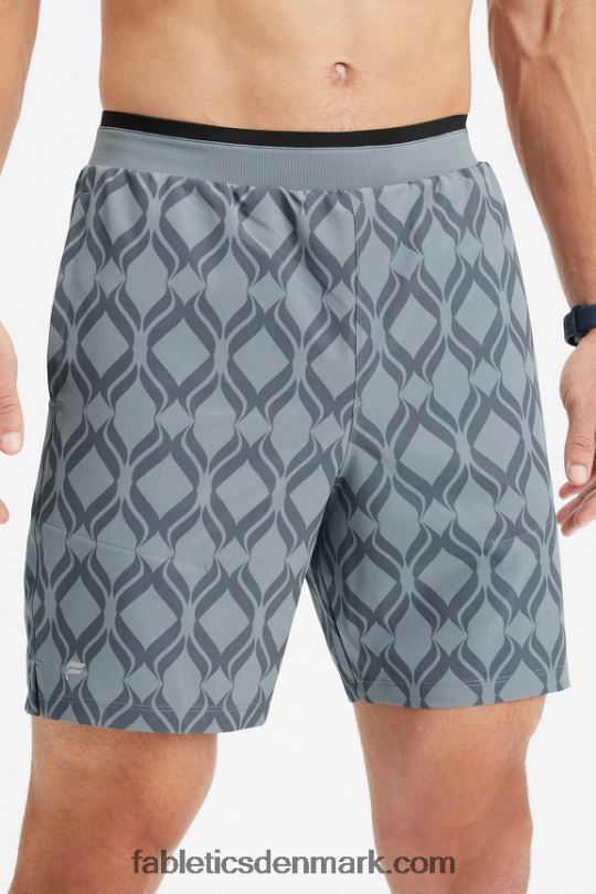 Fabletics Mænd den grundlæggende korte ii 147 PNX2T3207 skygge grå slot