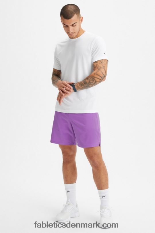 Fabletics Mænd den grundlæggende korte ii 147 PNX2T3208 lilla røg
