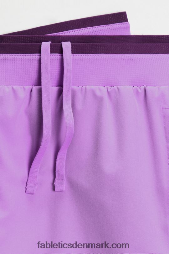 Fabletics Mænd den grundlæggende korte ii 147 PNX2T3208 lilla røg