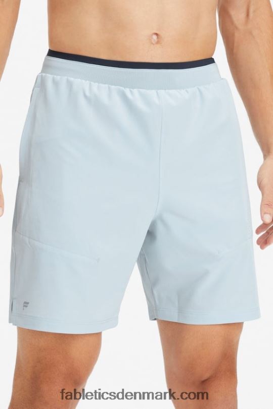 Fabletics Mænd den grundlæggende korte ii 147 PNX2T3209 blå ask perforeret