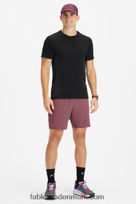 Fabletics Mænd den grundlæggende korte ii 147 PNX2T3210 røg rød