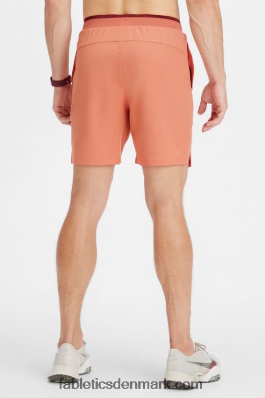 Fabletics Mænd den grundlæggende korte ii 148 PNX2T3215 sandstensleer perforeret