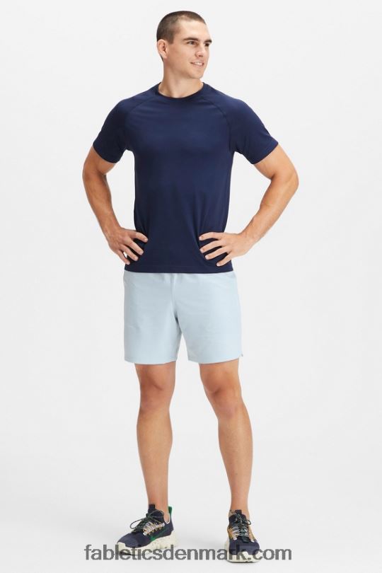 Fabletics Mænd den grundlæggende korte ii 150 PNX2T3223 blå aske