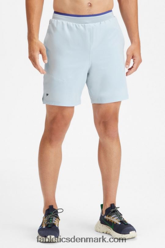 Fabletics Mænd den grundlæggende korte ii 150 PNX2T3223 blå aske