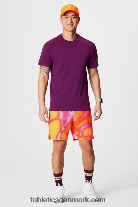 Fabletics Mænd den grundlæggende korte ii 158 PNX2T3262 pink undslippe sommergalskab