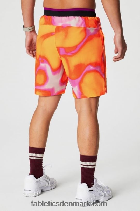 Fabletics Mænd den grundlæggende korte ii (foret) 132 PNX2T3123 pink undslippe sommergalskab
