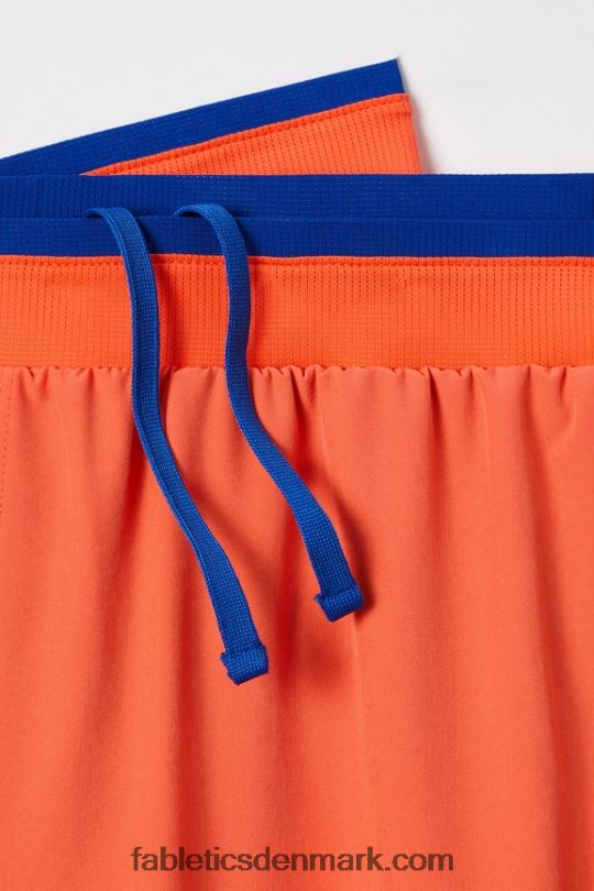 Fabletics Mænd den grundlæggende korte ii (foret) 132 PNX2T3124 passion orange